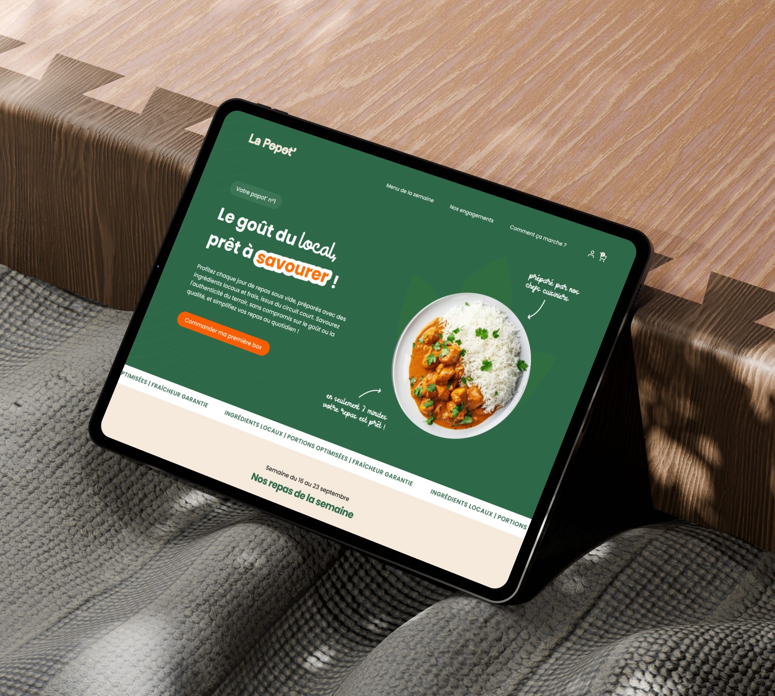 Popot' - Projets de cuisine sous vide - restauration