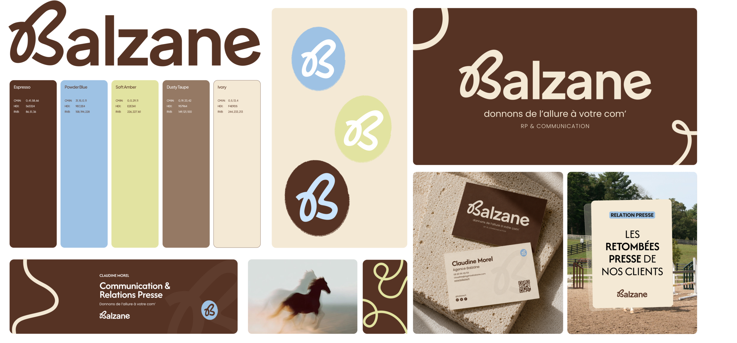 Balzane - agence de communication et relations presse à Mâcon - identité visuelle