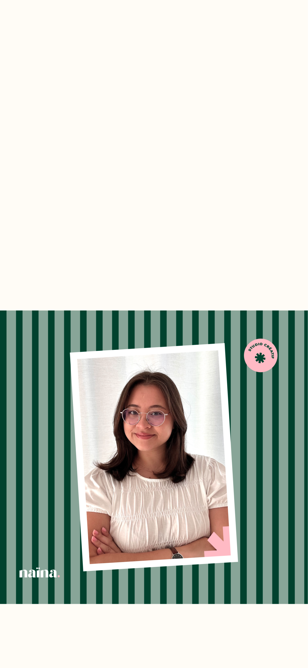 Eléa Lecoq, cheffe de projet digital et fondatrice de Naïna Studio